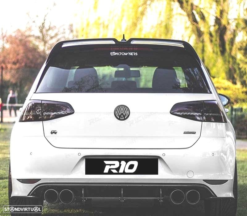 ALERON SPOILER VOLKSWAGEN VW GOLF MK7 7.5 GTI 12-20 LOOK OETTINGER - 2