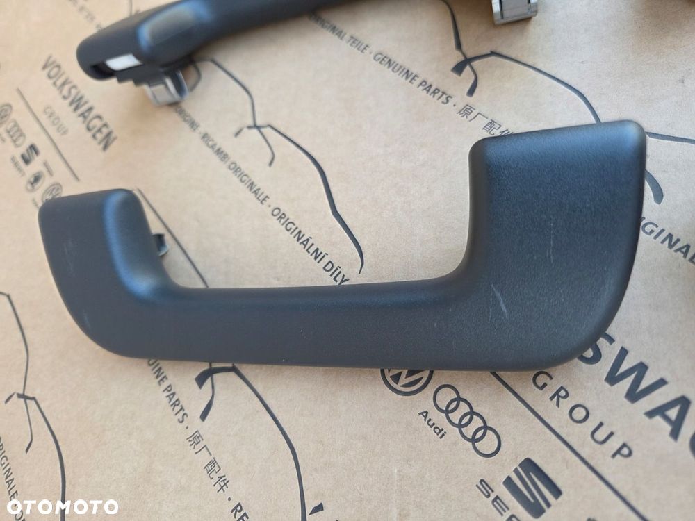 AUDI OE A6 S6 RS6 A7 S7 RS7 C8 S-LINE RĄCZKI PODSUFITKI CZARNE KOMPLET - 2