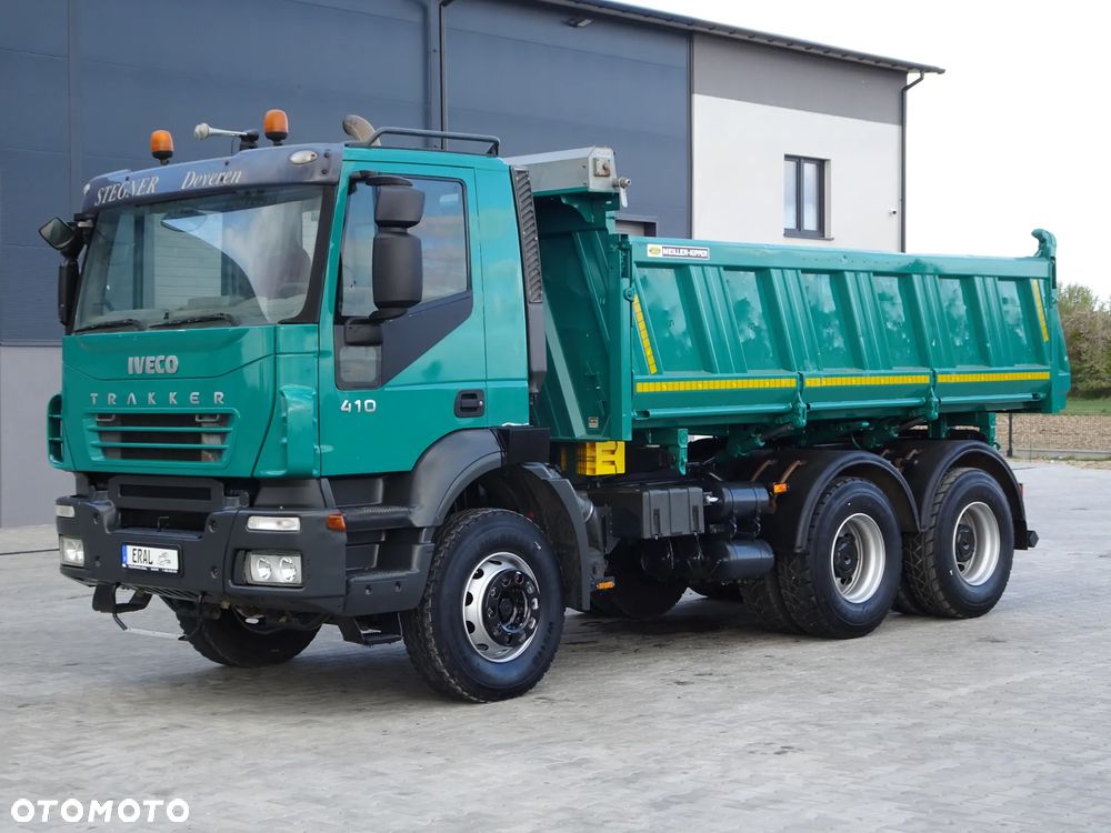 Iveco Iveco Trakker 6x4 Kipper Meiller Hydroburta stan idealny - 2