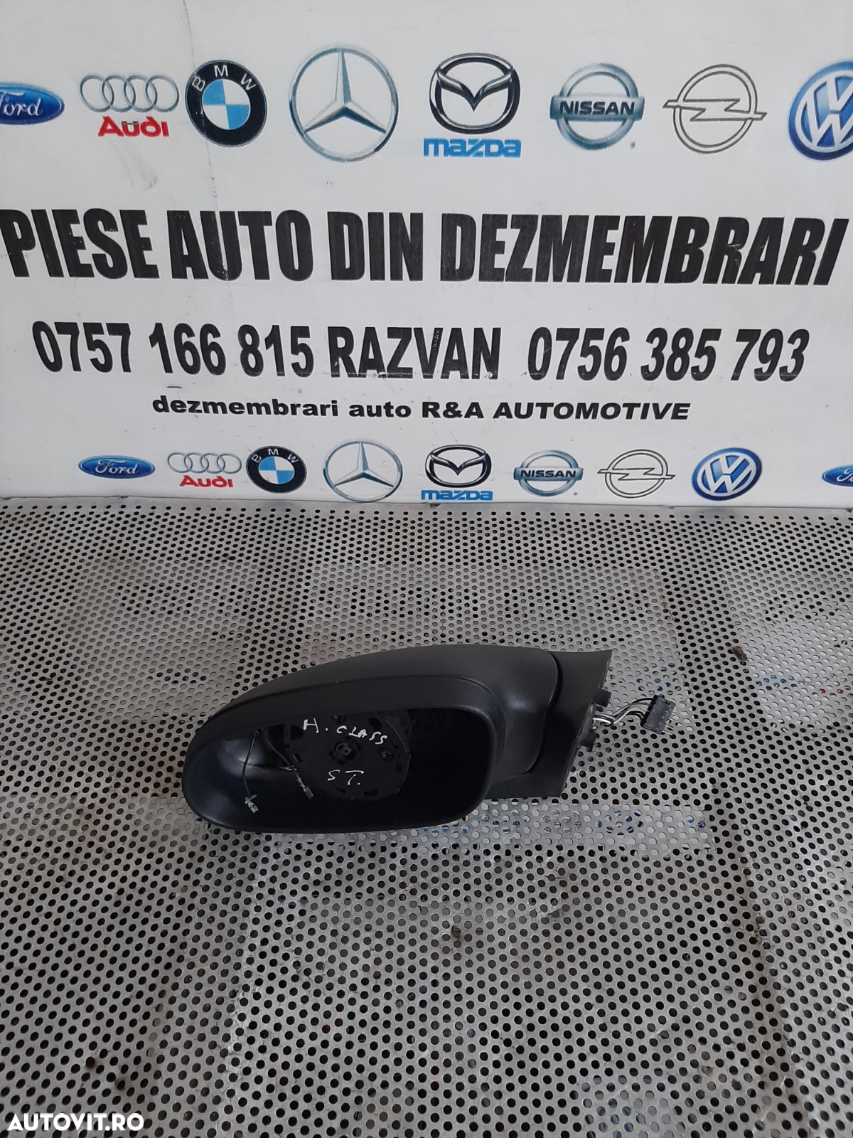 Oglinda Stanga Electrica Fara Sticla Mercedes A Class W168 An 1998-1999-2000-2001-2002-2003-2004 Va - 3