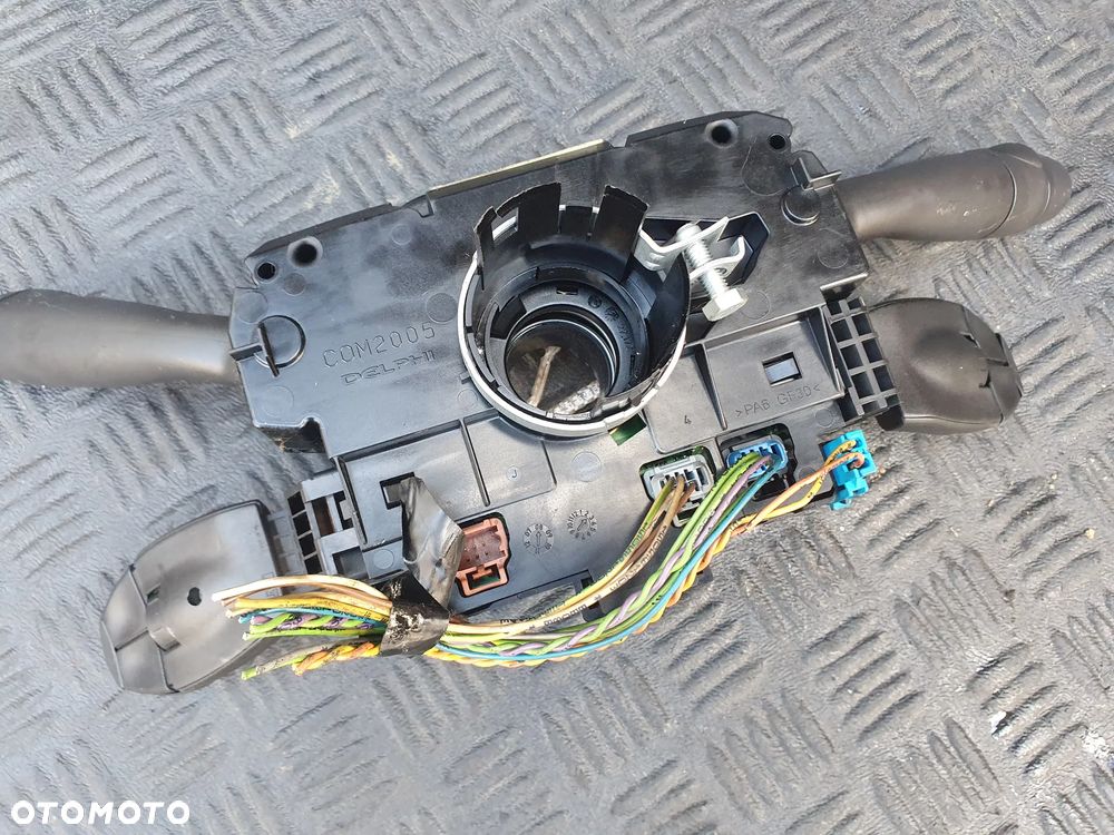 Peugeot 307 Zestaw przełączników kierunkowskazów, świateł i wycieraczek 96638787XT - 5