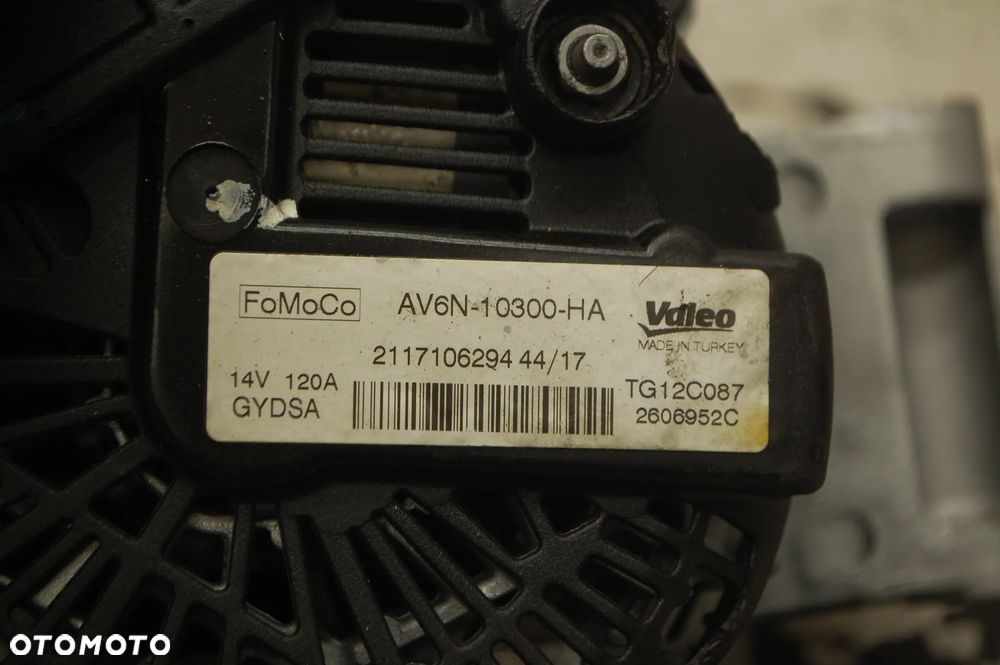 ALTERNATOR REGENEROWANY AV6N-10300-HA FORD FOCUS MK2 1.4 1.6 C-MAX FIESTA MK7 - 6