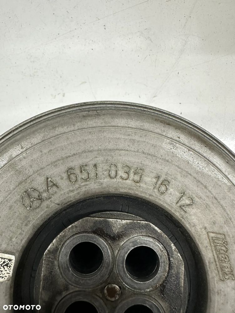 Koło Pasowe Wału Korbowego Mercedes OM651 A651035161205 - 2