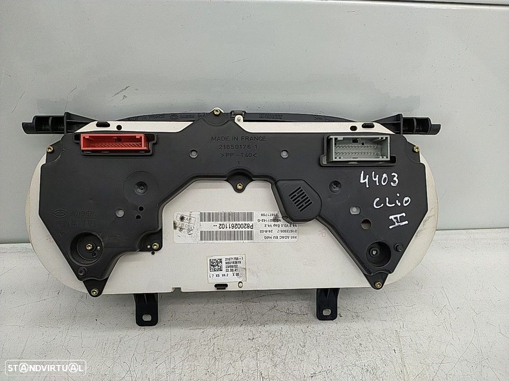 Quadrante Renault Clio Ii (Bb_, Cb_) - 3