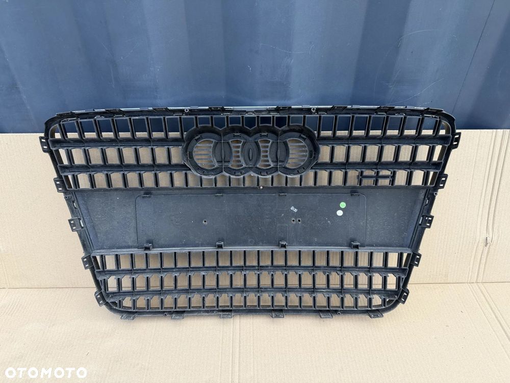 GRILL ATRAPA AUDI Q7 4L0 S-LINE ORYGINAŁ ŁADNY STAN 2006-2009 - 4