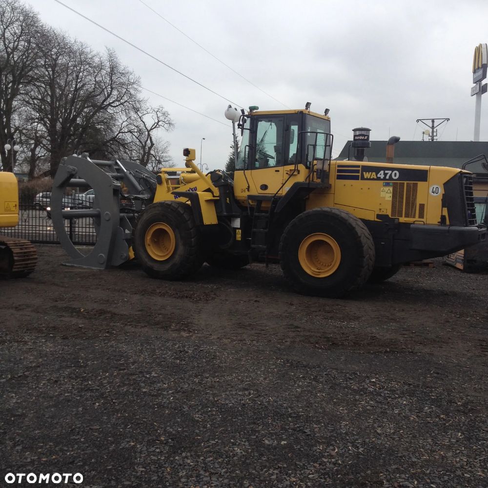 Chwytak do bali Komatsu WA 470 - 4