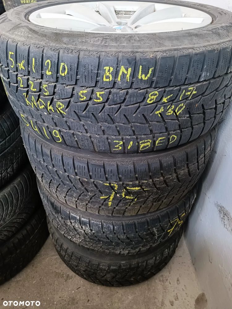 5x120 Felgi Aluminiowe ALUFELGI 17 Koła zimowe zima BMW SERIA 5 F10 F11 E60 E61 XDRIVE F10 F11 3 E90 E91 F30 F31 E46 E36 1 E88 E81 E87 F20 X1 X3 X4 OPEL INSIGNIA A I VW TRANSPORTER T5 T6 Legnica ALU-RAD 5,5mm 225/55 - 2