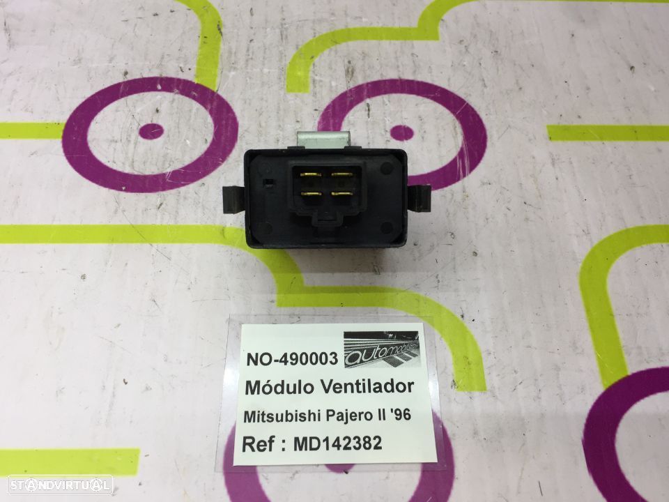 Módulo Controle Ventilador Mitsubishi Pajero / Strakar de 1999 - Ref: MD142382- NO490003 - 2