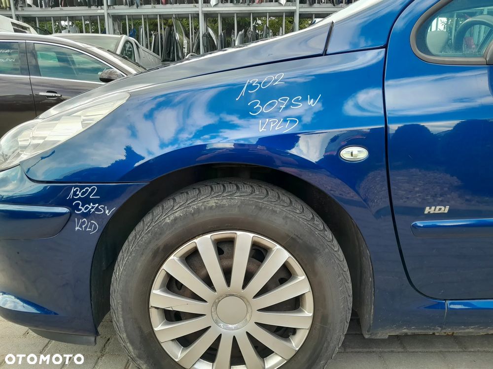 PEUGEOT 307 SW BŁOTNIK LEWY PRZEDNI LEWY PRZÓD KOLOR: KPLD - 1