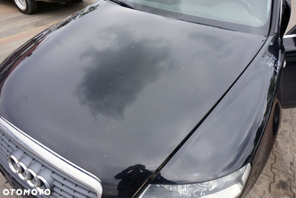 MASKA ZDERZAK BŁOTNIKI LAMPY A6 C6 LZ9Y  AUDI 2004-2008 CZARNY PRZÓD KOMPLETNY - 4