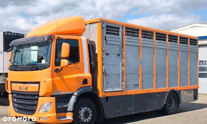 DAF CF 400 Menke Einstock | Transport zwierząt jednopoziomowy  | 2 kratownice do bydła| Retarder | Euro 6 - 3