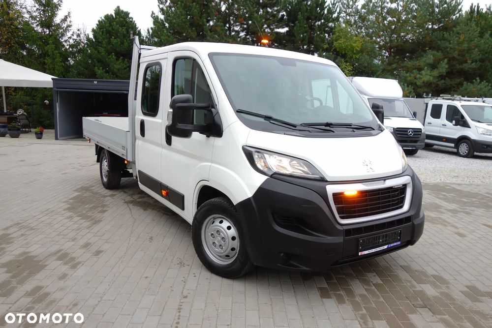 Peugeot Boxer Doka 2.2 Bluehdi 165 KM 7 Osobowa Klima Webasto - 21