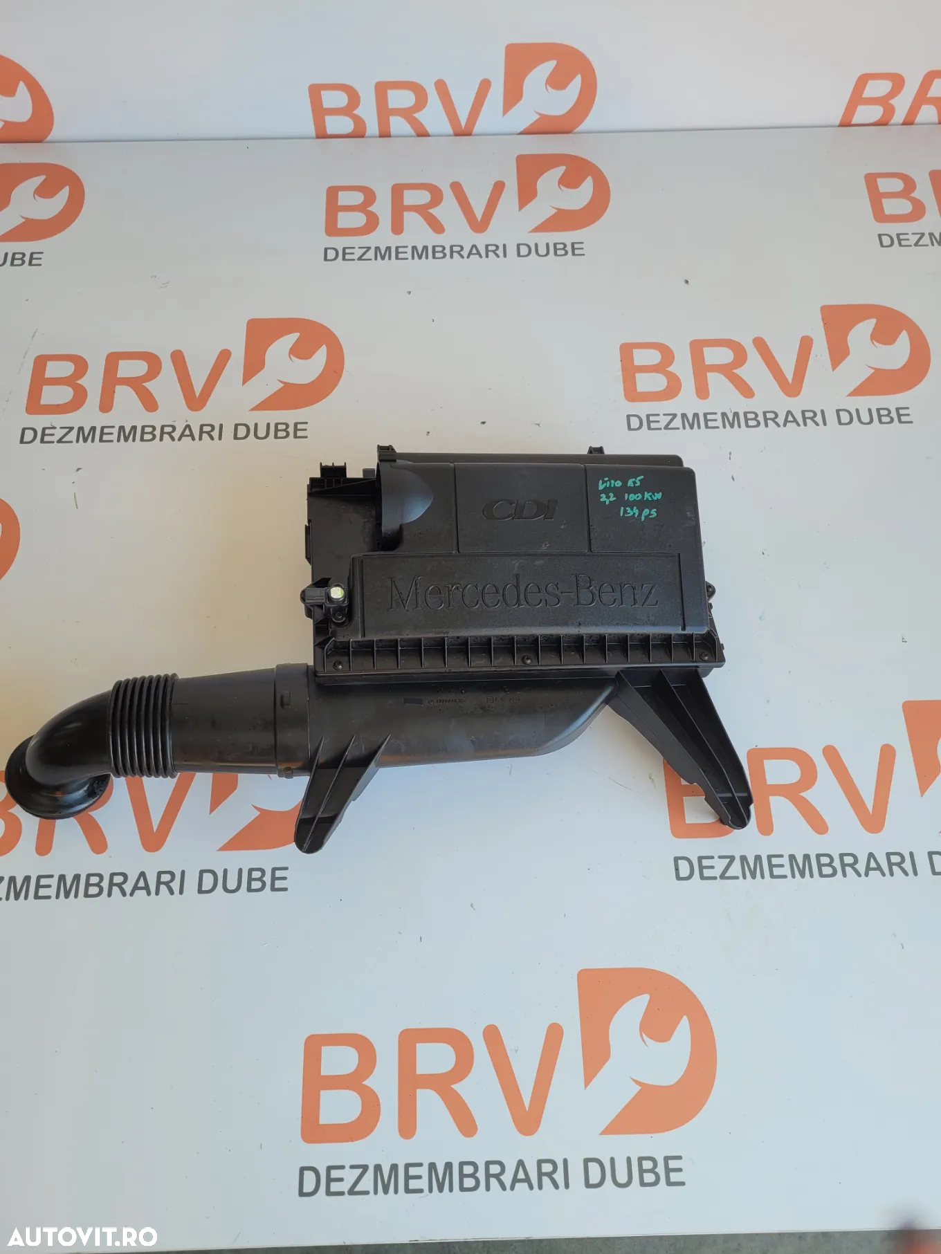 Carcasa filtru aer pentru Mercedes Vito Euro 5 2,2 motorizare 2013 an fabricatie - 2