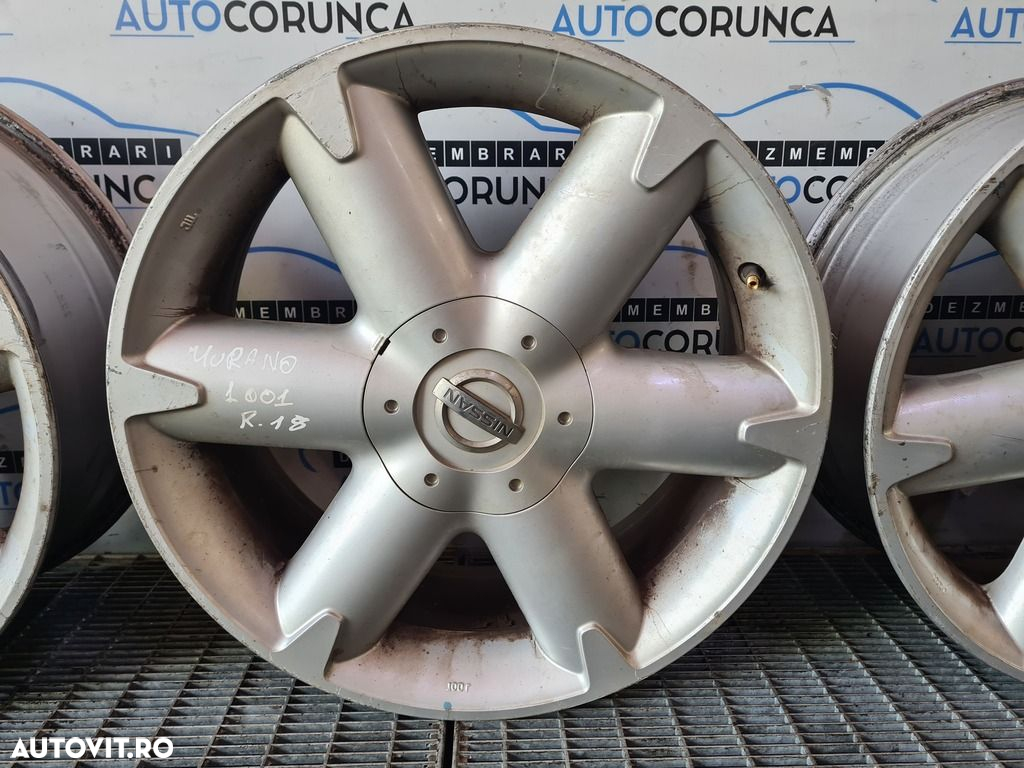 Jante aliaj Nissan Murano 2002 - 2007 (1001) R18 R18 ET40 - 3
