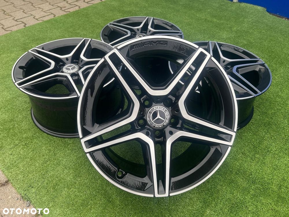 KOMPLET FELG FELGI ALU MERCEDES A213 W213 213 AMG E KLASA 18 ORYGINALNE - 2