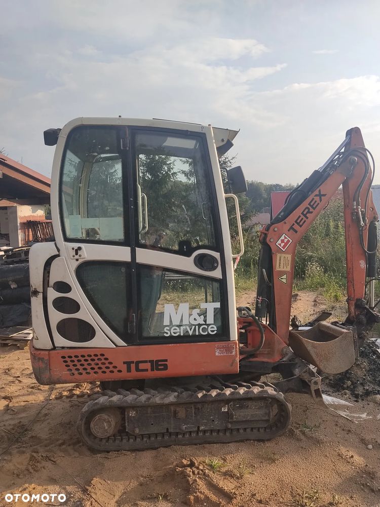 Bobcat Mini koparka Terex tc16 2011 rok 220 motogodzin - 7
