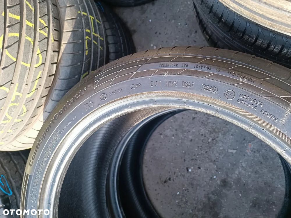 245/45R19 102Y XL Opony Letnie Lato Continental ContiSportContact 5 MO 4,5mm 6mm 22r. Legnica ALU-RAD 245/45 - 8