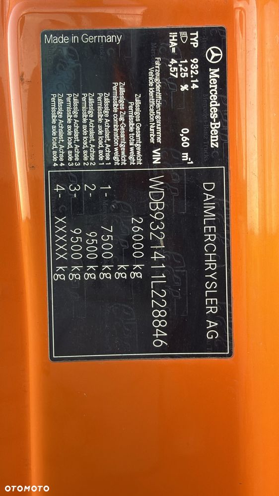Mercedes-Benz ACTROS 2655 6x4 - 9