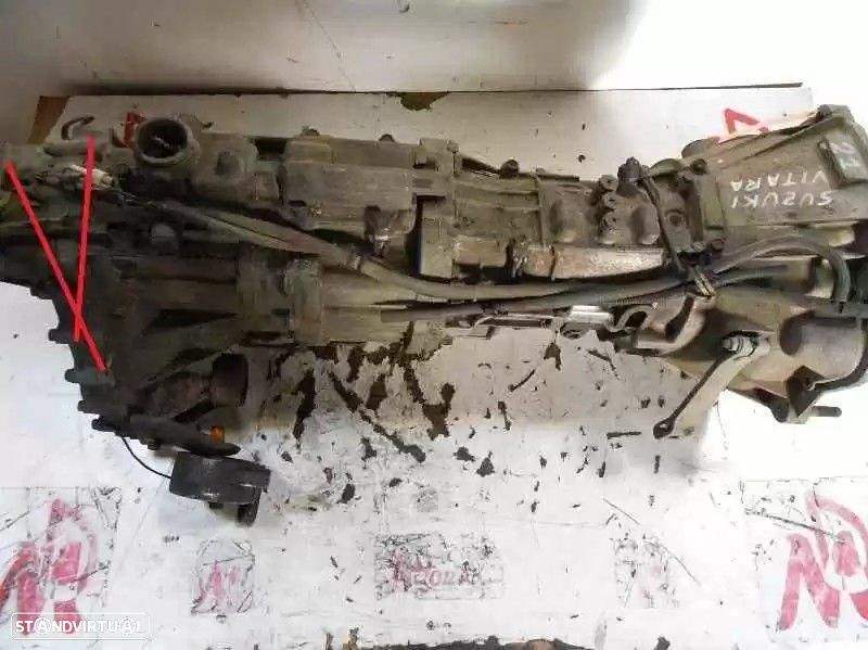 CAIXA VELOCIDADES SUZUKI SAMURAI TODO TERRENO, FECHADA 1998 -0014B02 - 4