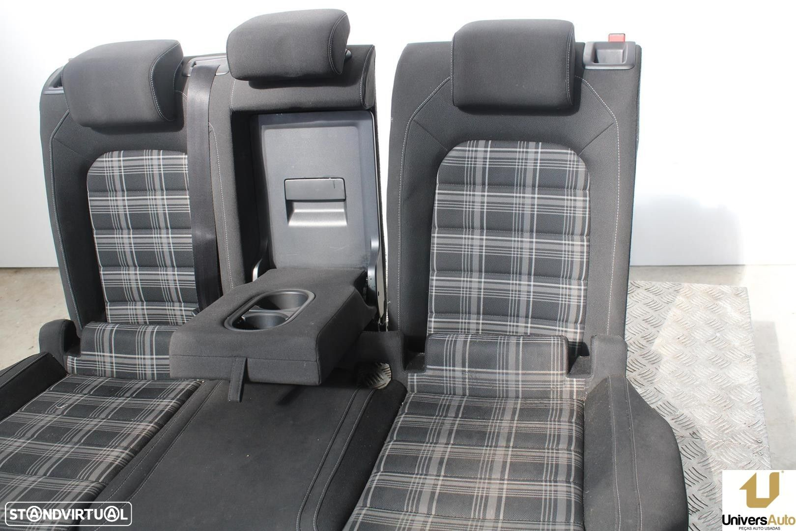 BANCOS TRASEIROS VOLKSWAGEN GOLF VII VARIANT 2014 -5Q0885375C - 10