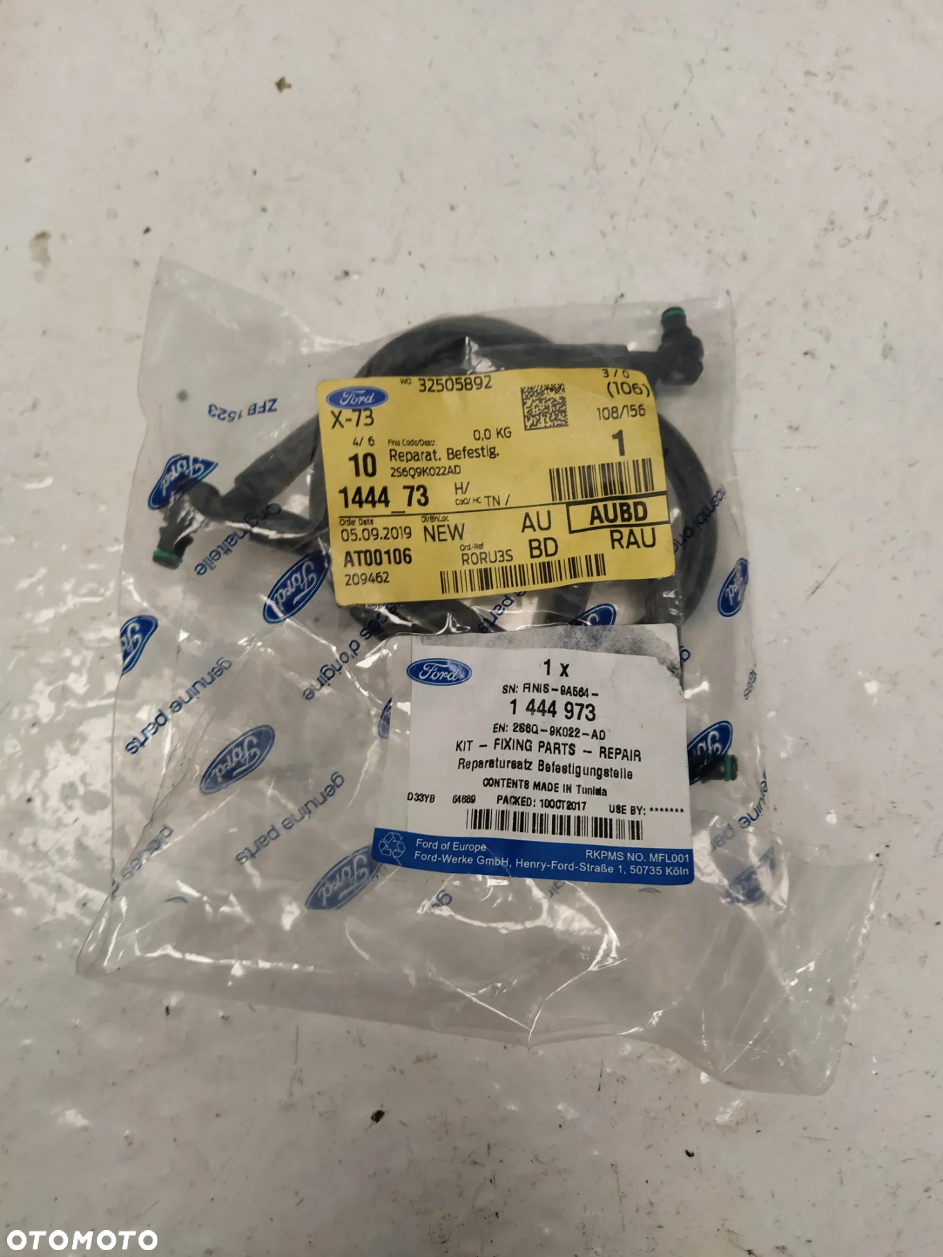 FORD FIESTA FUSION 1.4 TDCi PRZEWÓD  PALIWOWY WĄŻ PALIWA PRZELEWOWY NOWY ORYGINAŁ - 2