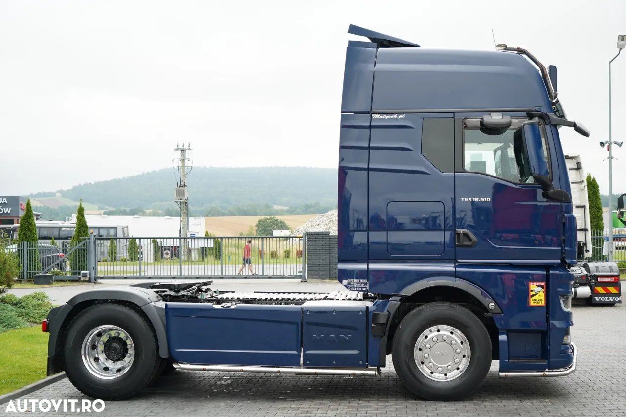 MAN TGX 18.510 / GX / RETARDER / NAVI / TV / PIELE / JANTE DIN ALIAJ / CONTRACT POST-SERVICE / ECHIPAMENTE COMPLETE - 9