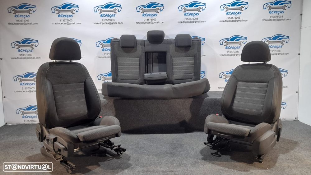 BANCO BANCOS TECIDO FRENTE FRONTAL TRASEIRO TRÁS AIRBAG ORIGINAL OPEL INSIGNIA A G09 SPORTS TOURER - 1