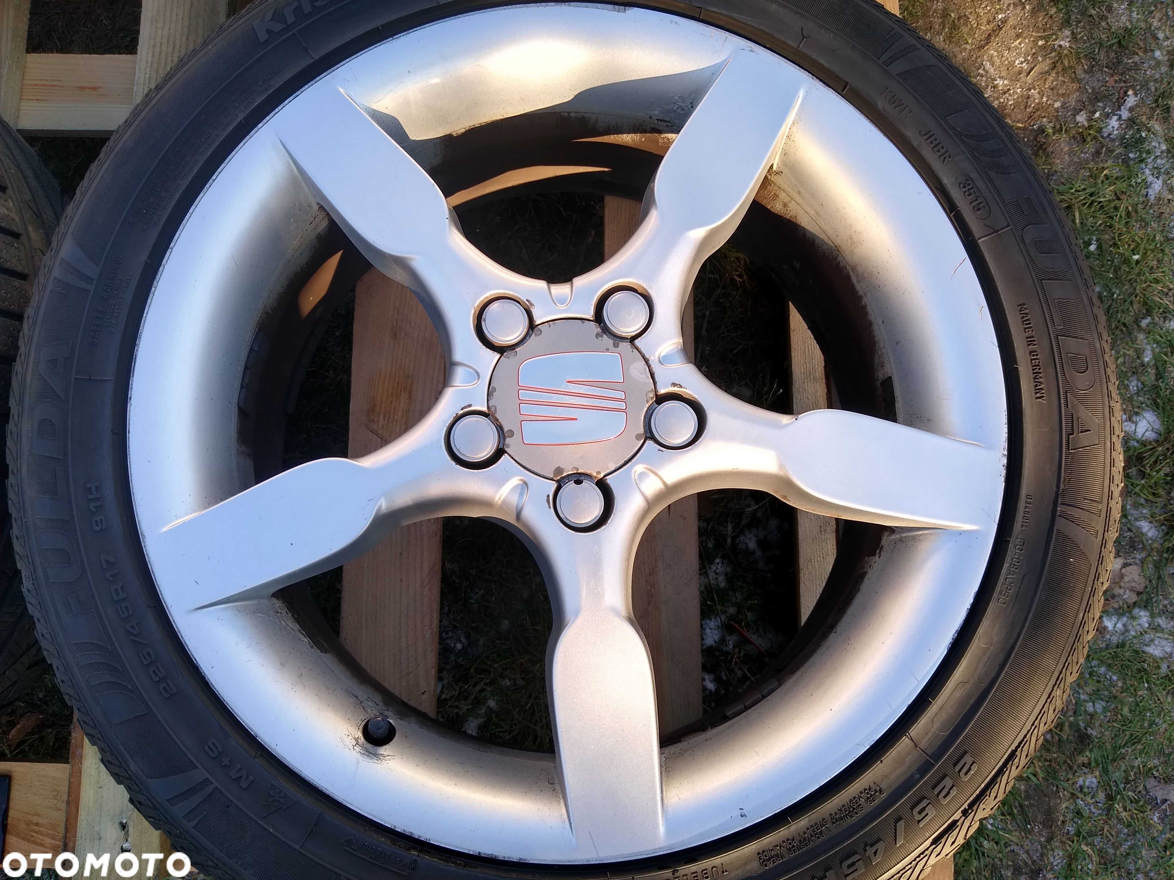 Alufelgi 17 cali 5x112 SEAT Leon Altea CUPRA Audi Seat Skoda VW A3 - 5