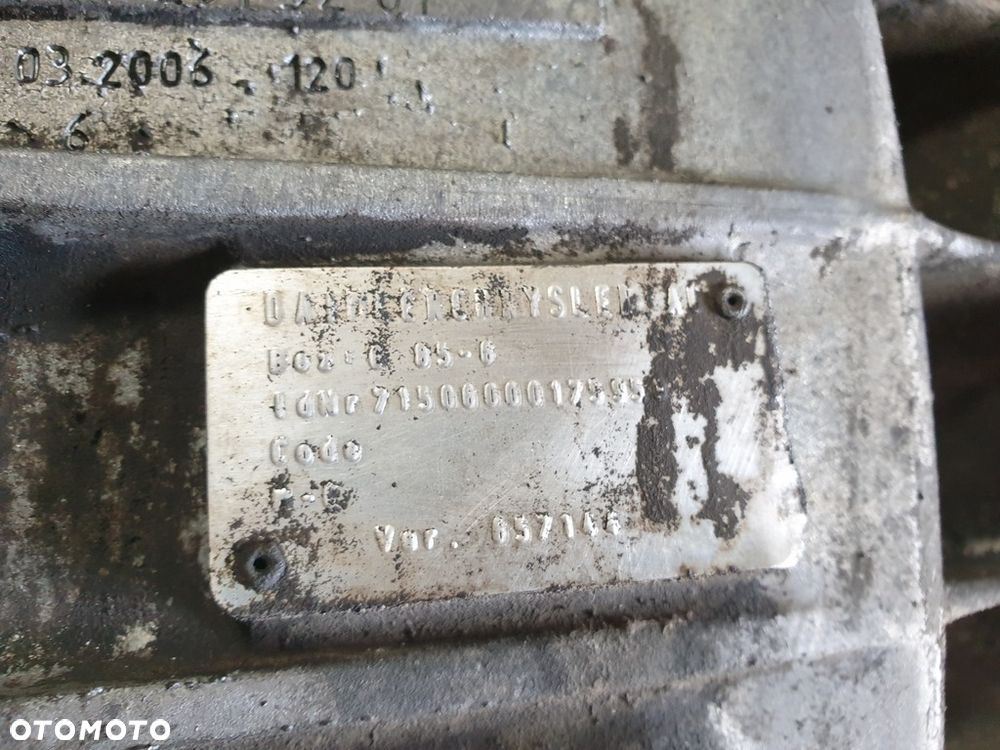 SKRZYNIA BIEGÓW NA CZĘŚCI G85-6 MERCEDES ATEGO - 3