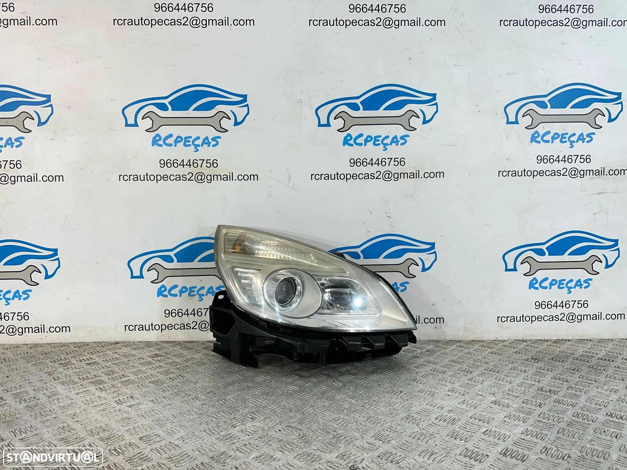 .Farol Otica Frente Frontal Direita Original Renault Scenic 2 Grand Scenic 2003 - 2009 - 1