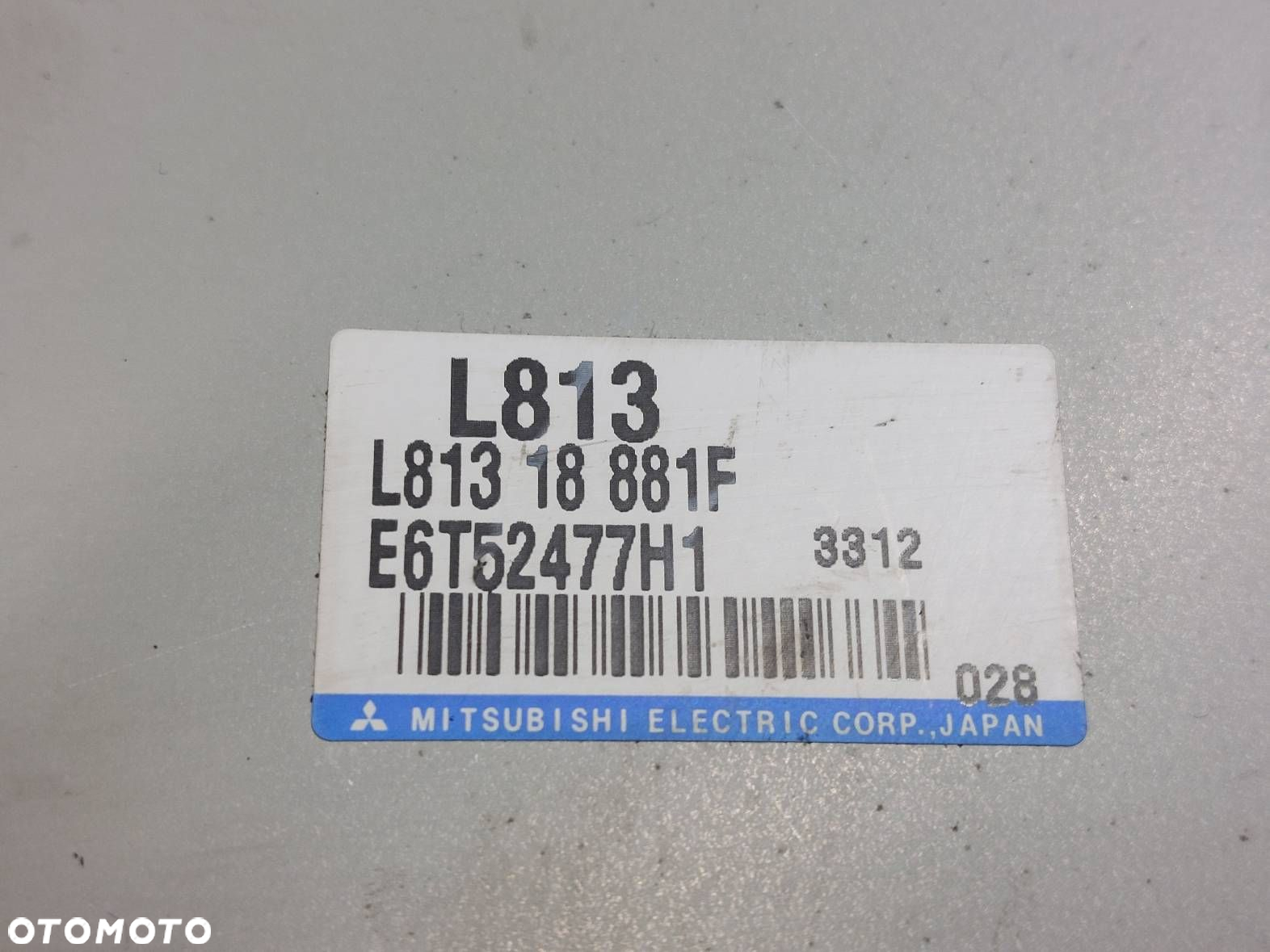 ZESTAW STARTOWY MAZDA 6 I GG GY 1.8 16V L81318881F GJ6A675DZ GJ6A66830 - 2