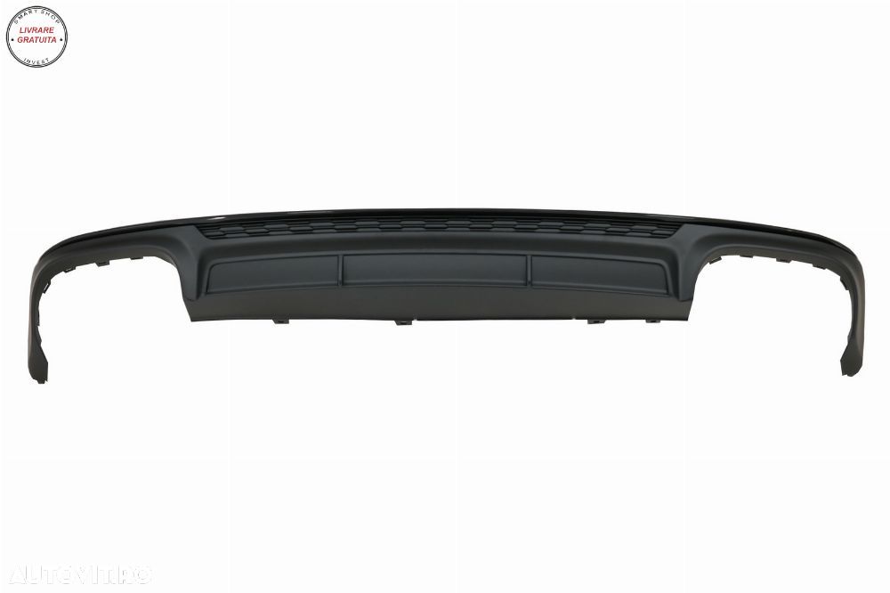 Difuzor Bara Spate si Ornamente Evacuare Audi A6 C8 4K Avant Sedan (2018-up) S6 De- livrare gratuita - 2