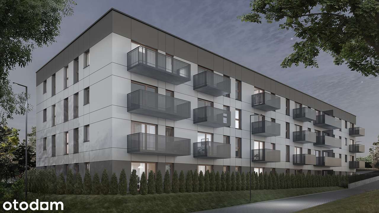3-pokojowe mieszkanie 52m2 + balkon Bezpośrednio