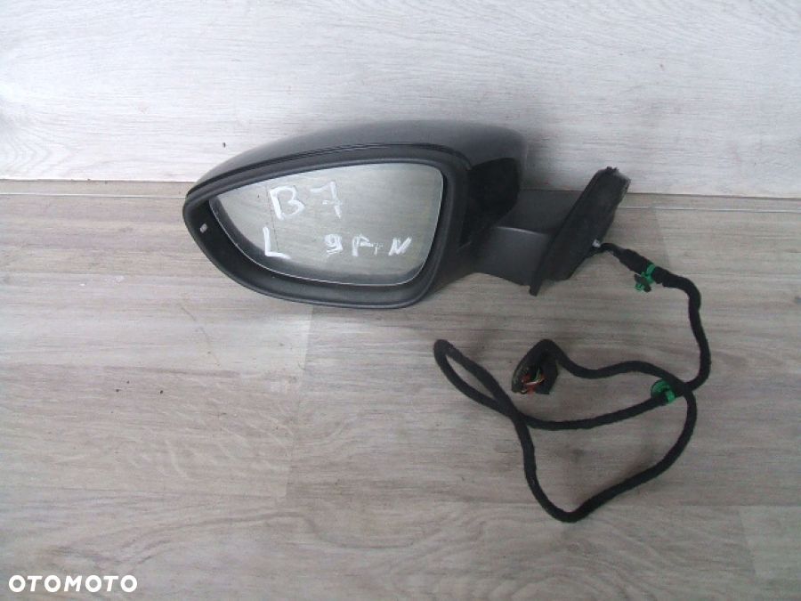 PASSAT B7 LUSTERKO lewe 7 pinów 3C0857934A prawe 7 pin 3C0857933A EU LC9X - 7
