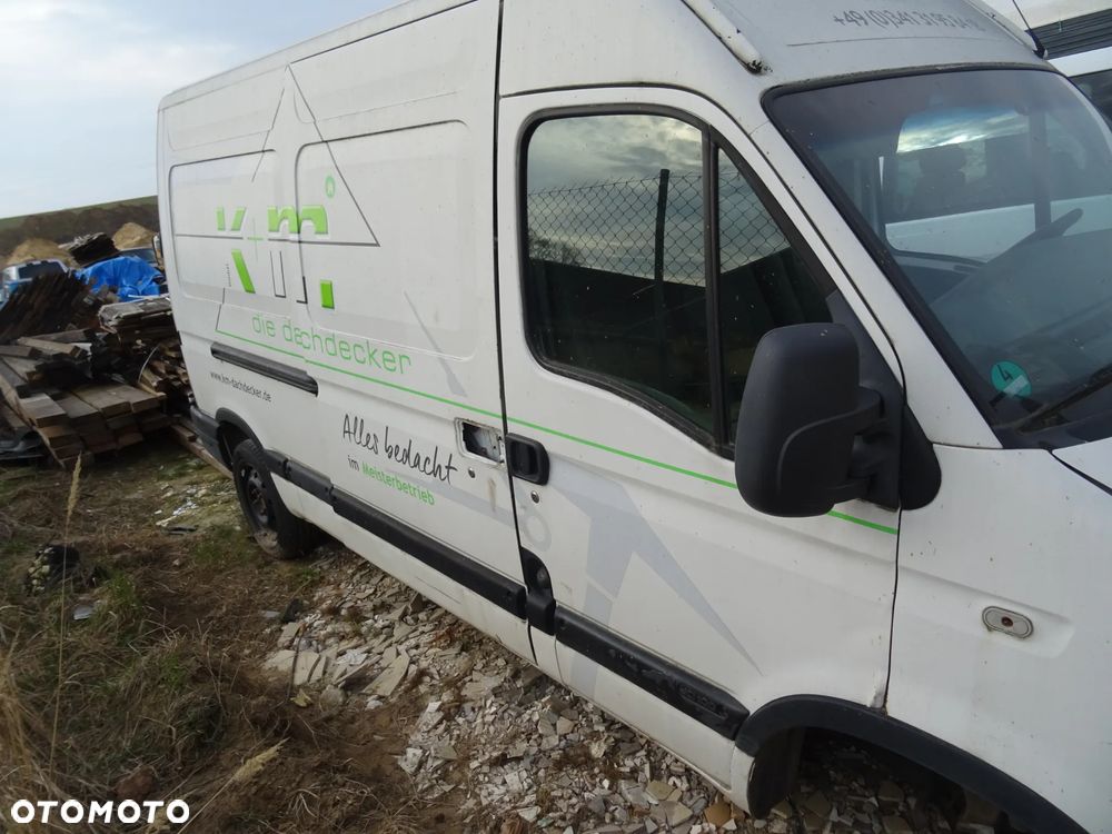 Renault Master II Lift części maska zderzak błotnik lampy drzwi klapa - 5