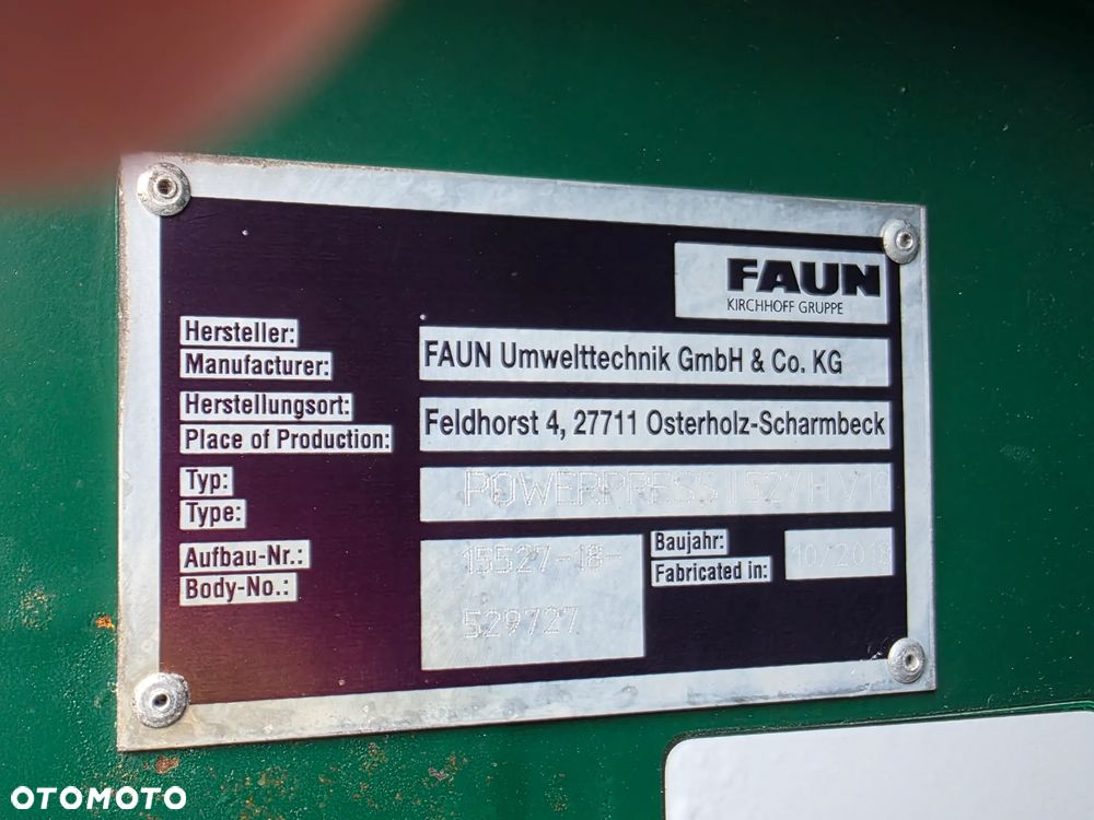 Mercedes-Benz Antos 2633 EURO 6 FAUN POWERPRESS II z DE - 15