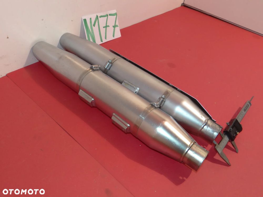 N177  HARLEY DAVIDSON TŁUMIK TŁUMIKI WYDECH SOFTAIL HARITAGE FAT BOY HARFXS1584 1688 - 13