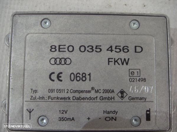 Modulo Antena Rádio Audi A4 (8Ec, B7) - 3