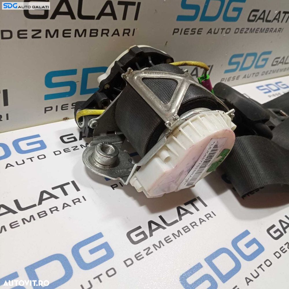 Centura Siguranta Stanga Fata Skoda Fabia 2 2007 - 2015 Cod 5J0857701B [1979] - 2