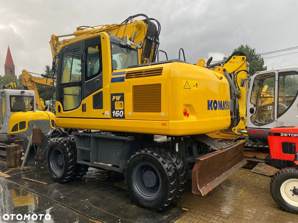 Komatsu PW160-10, 2018 ROK, PODPORY + PŁUG, DŁUŻSZY ZASIĘG, - 3