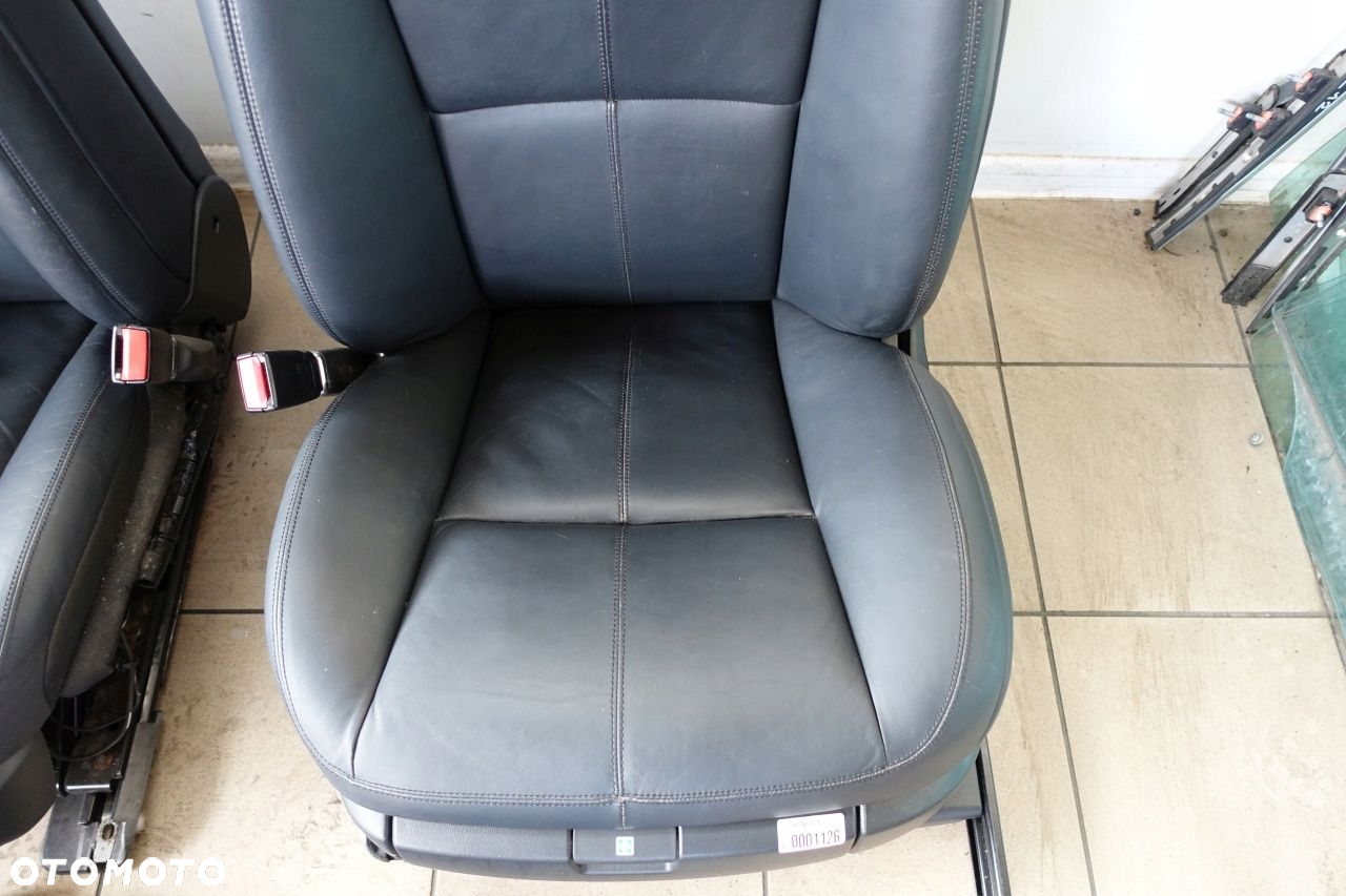 Mercedes w221 tapicerka skóra fotele boczki fotel Nappa Long DVD - 7