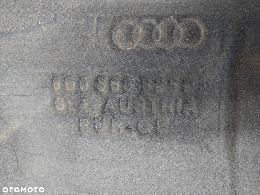 WYGŁUSZENIE WYCISZENIE MASKI AUDI A4 B5 8D0863825P - 3