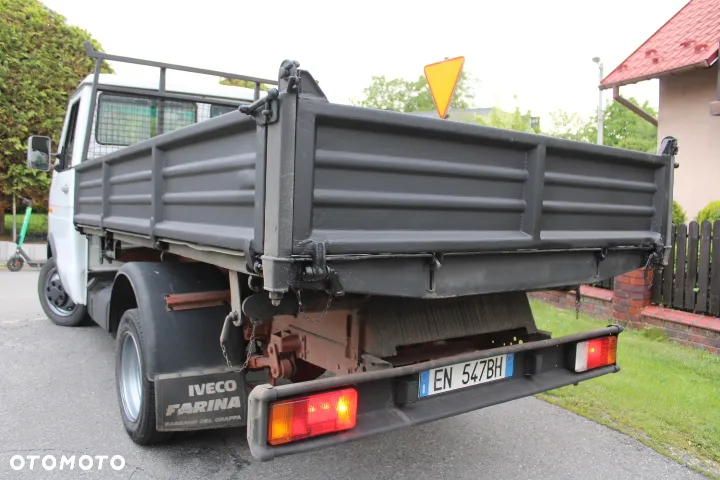 Iveco DAILY 35/10 ŁADNE_GRAMA RDZY z WŁOCH_SOLIDNA ORYGINALNA- 3 STRONNA WYWROTKA NA BLIŻNIAKU-DMC 3.5 TONY KAT .B - 5