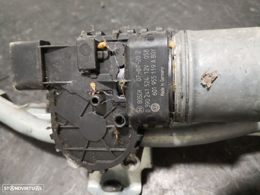 Motor Limpa Vidros Frente Volkswagen Polo (9N_) - 4