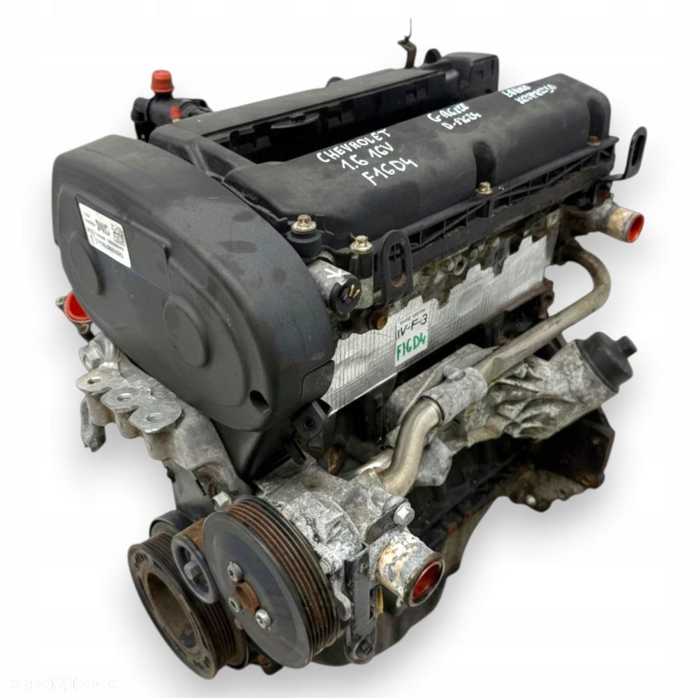 SILNIK F16D4 Chevrolet Cruze Aveo T300 1.6 16V benzyna A16XER Z16XER - 9
