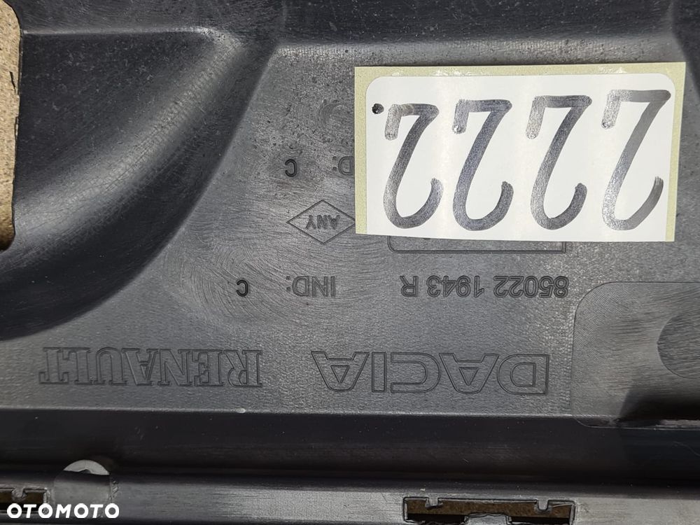 Dacia logan 2 II stepway kombi 16-21r 850221943R 2xpdc zderzak tył tylny - 7