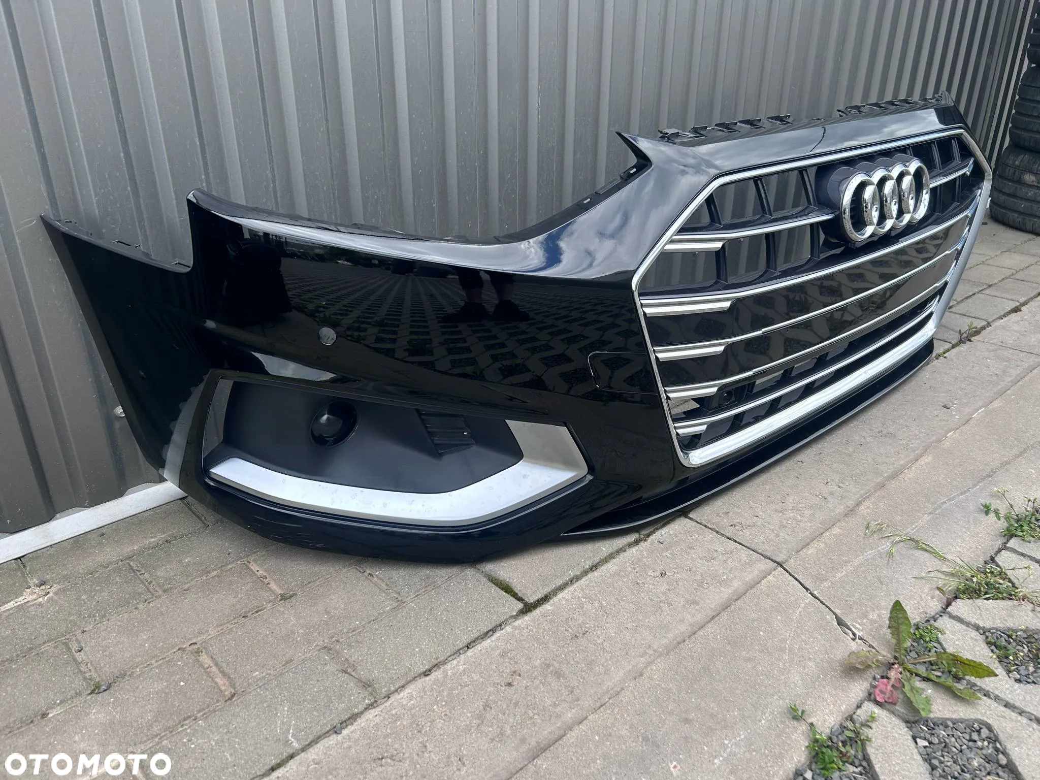 Audi A4 B9 8W Lift Zderzak Przód Przedni Kompletny LY9B - 2