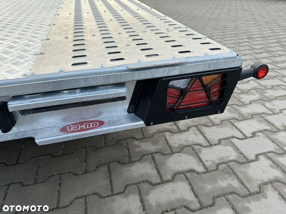 TA-NO Scorpio 55 PREMIUM laweta 3 osiowa 5.5m 3500kg DMC najazdy niski załadunek - 33