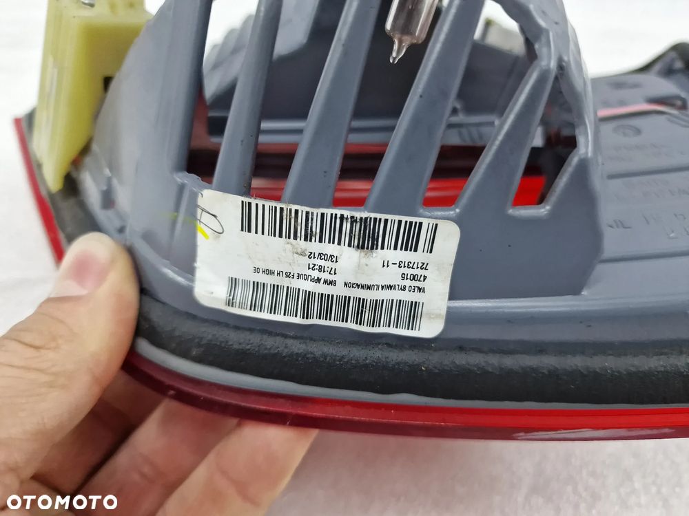 BMW F25 X3 10- LEWA LAMPA TYLNA TYLNIA TYŁ W KLAPĘ , NR 7217313-11 , NR AUKCJI LMT105 - 5