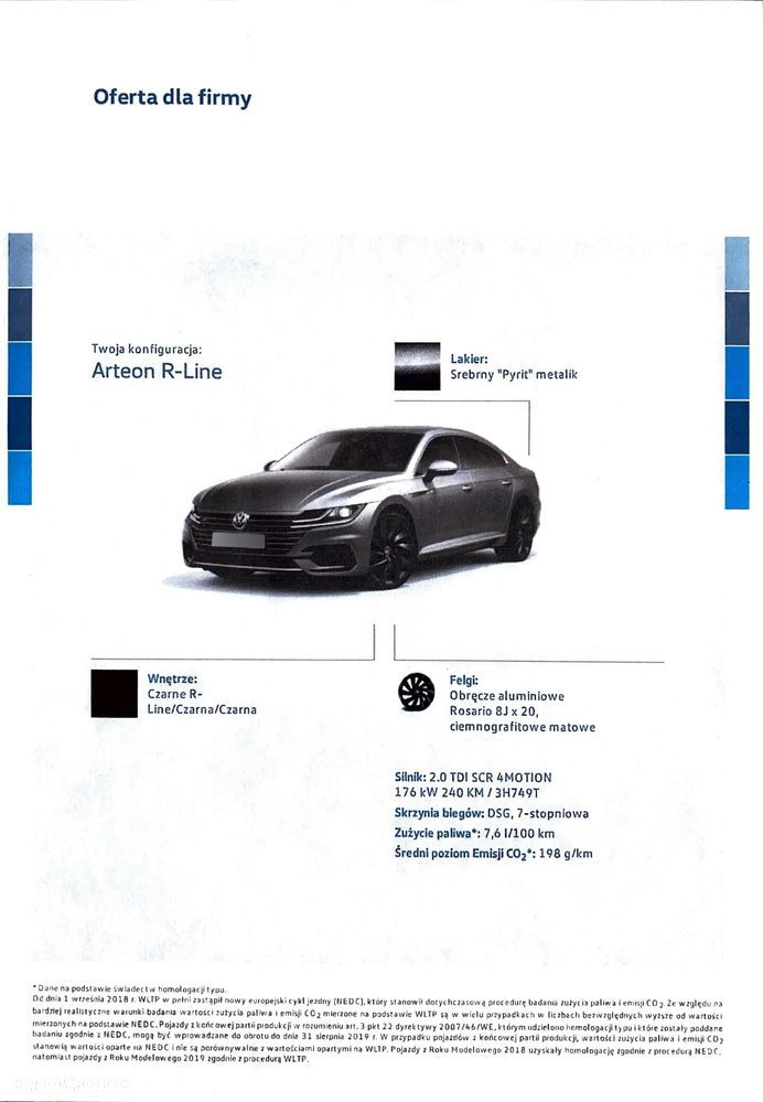 Volkswagen Arteon 2.0 TDI Bi-Turbo SCR 4Mot R-Line DSG - 22